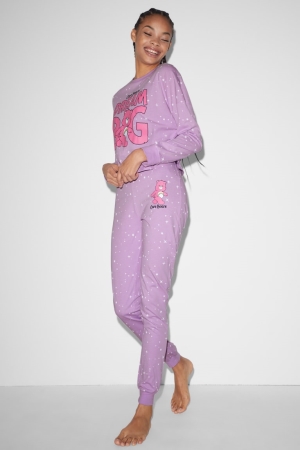 C&A Clockhouse Pyjama Bottoms Care Bears Naisten Yöasut Vaaleanvioletit | 27DFXMRIV