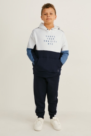 C&A Extended Sizes Set And Joggers 2 Piece Tytön Huppari Tummansininen | 49DHSBCPY