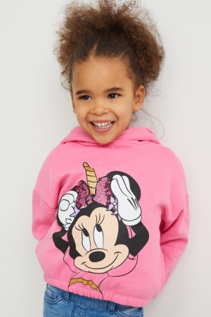 C&A Minnie Mouse Tytön Huppari Pinkki | 19GRPACKY