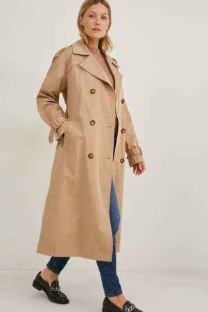 C&A Trench Naisten Takit Harmaat Ruskea | 62XVHBASE