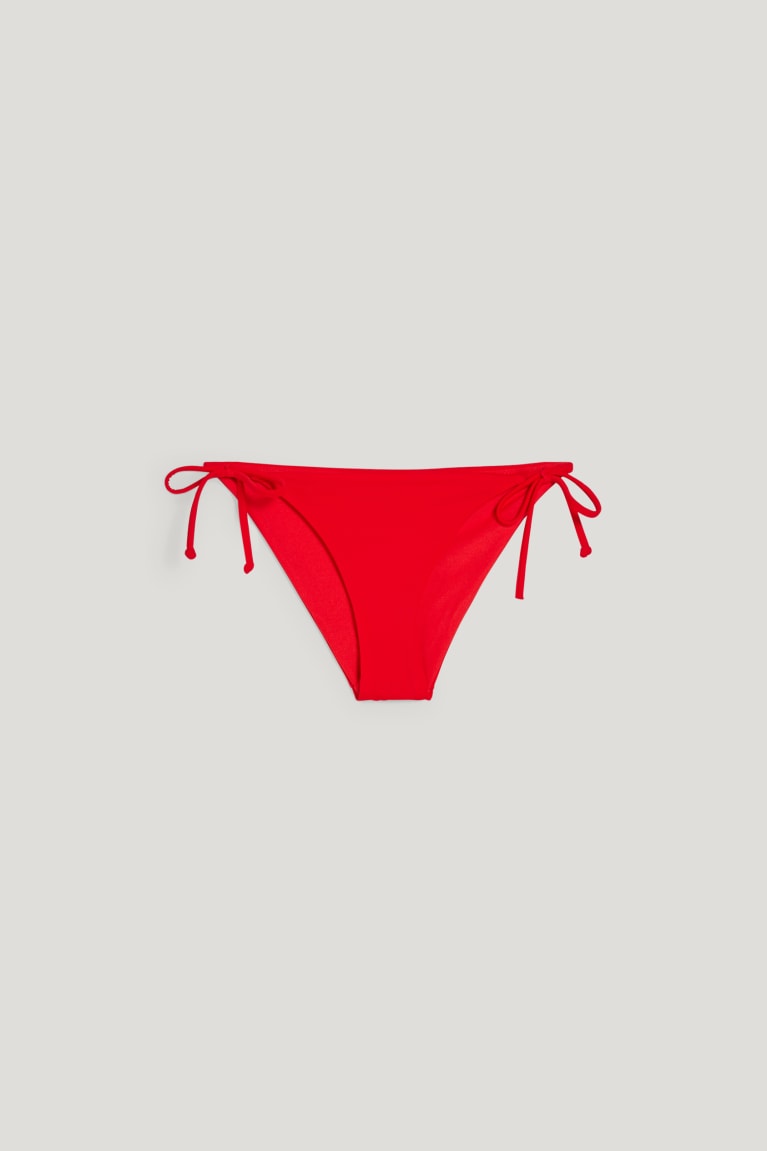 C&A Bikini Bottoms Low Rise Naisten Uimapuvut Punainen | 10FINQXOH