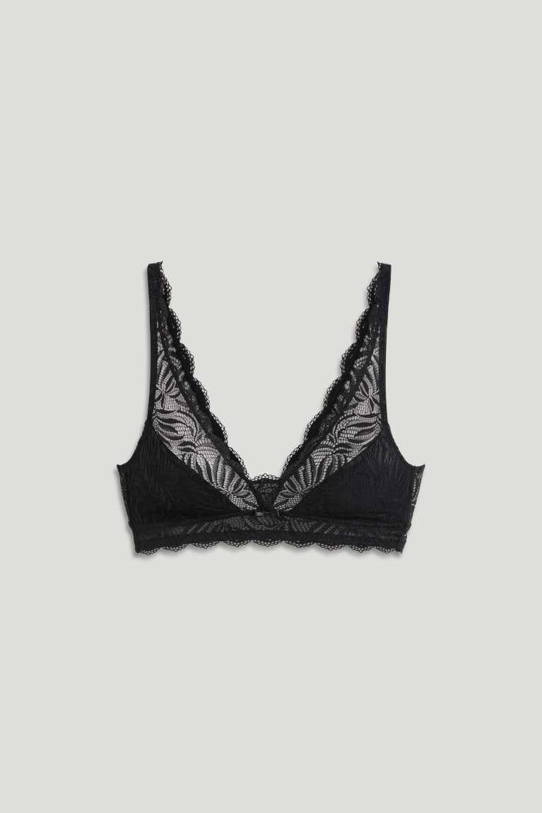 C&A Bralette Naisten Alusvaatteet Mustat | 90KZRFQTY