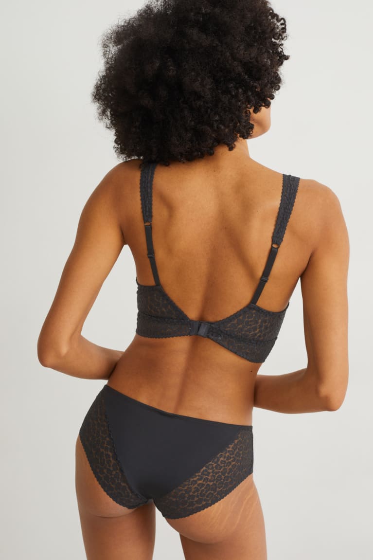 C&A Bralette Naisten Alusvaatteet Mustat | 93GSWUBTC