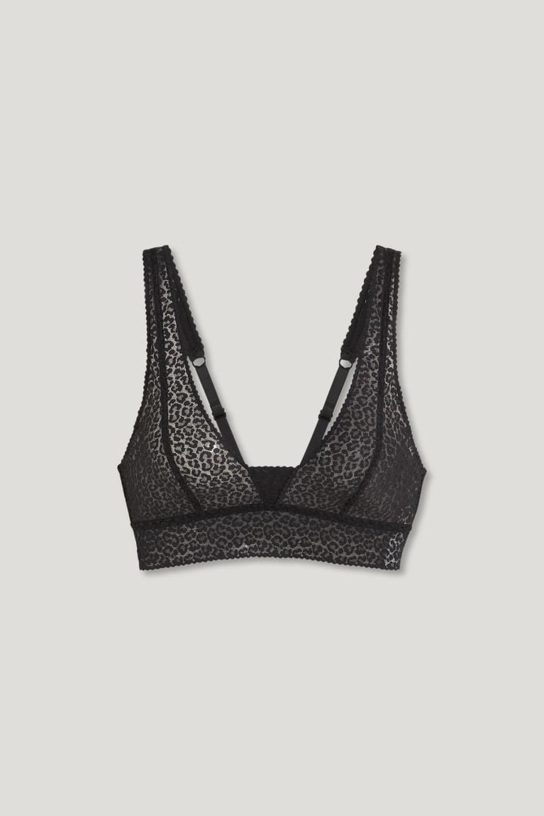 C&A Bralette Naisten Alusvaatteet Mustat | 93GSWUBTC