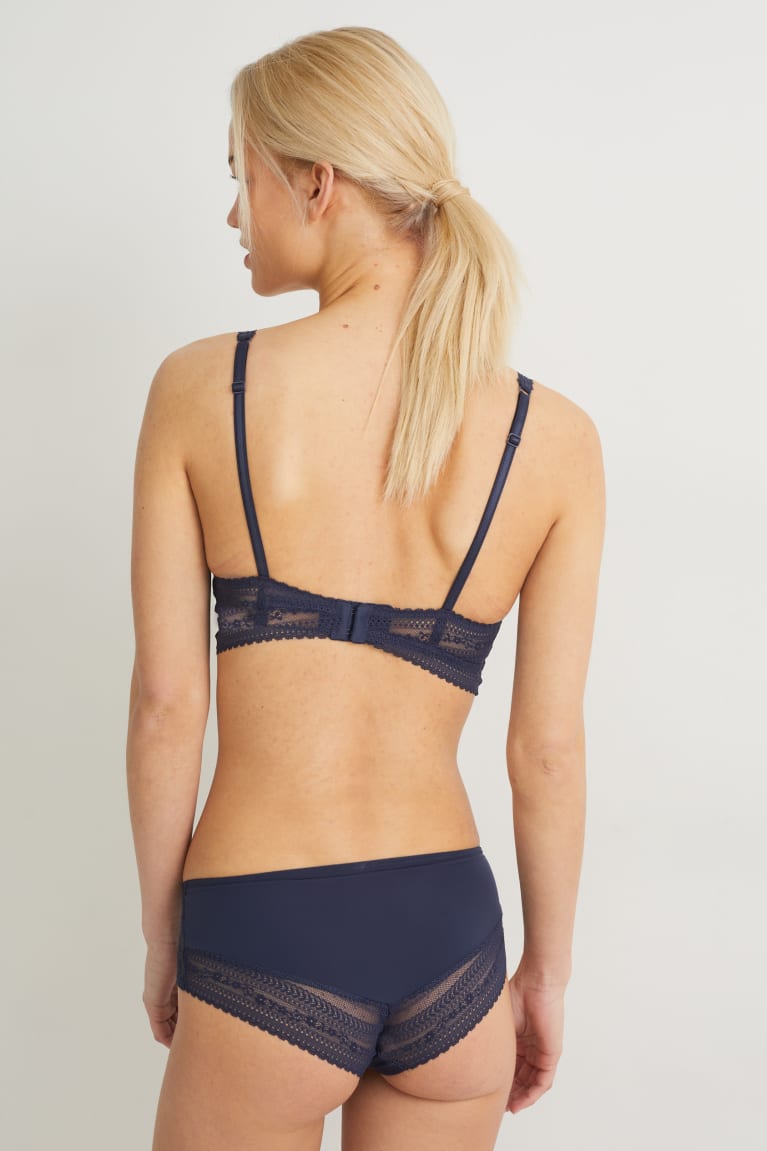 C&A Bralette Pehmustettu Lycra® Naisten Alusvaatteet Tummansininen | 14TODYRSJ