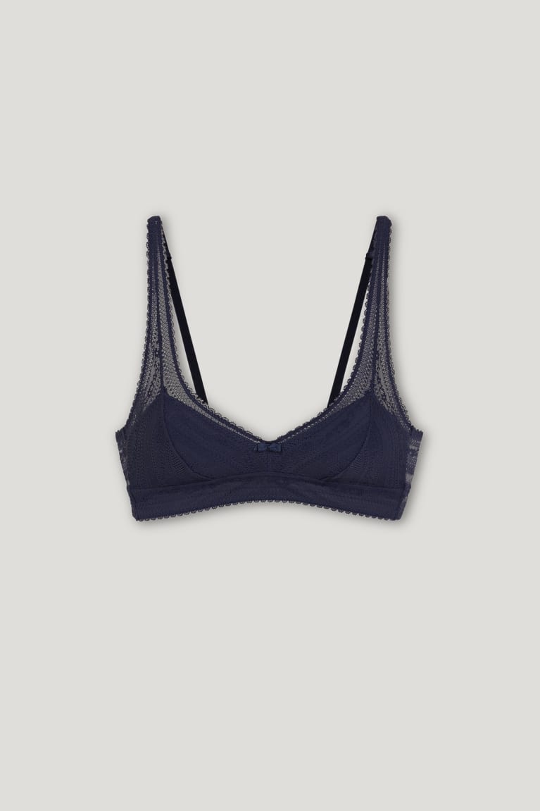 C&A Bralette Pehmustettu Lycra® Naisten Alusvaatteet Tummansininen | 14TODYRSJ