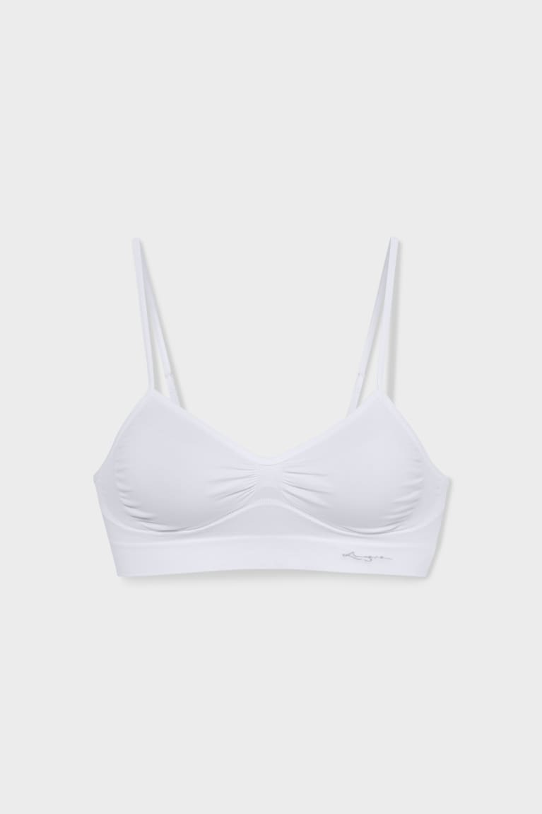 C&A Bralette Seamless Naisten Alusvaatteet Valkoinen | 41GMCEYBZ