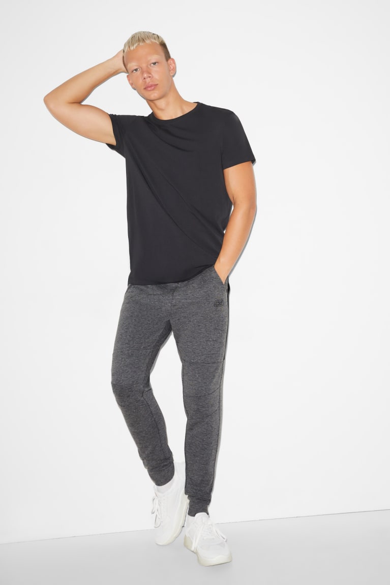 C&A Clockhouse Joggers Miesten Suorat Housut Harmaat | 57NDOZYFU