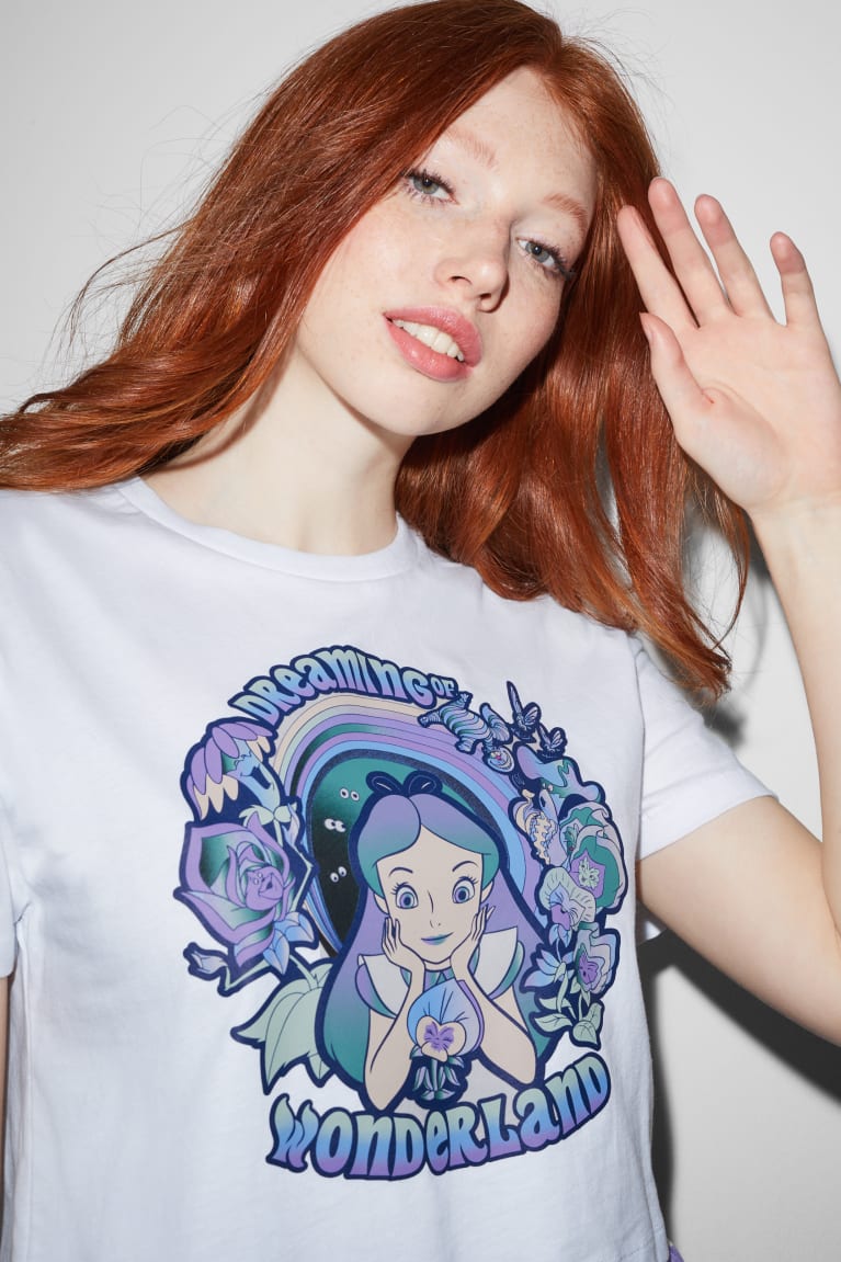 C&A Clockhouse Pyjamas Alice In Wonderland Naisten Yöasut Violetit | 79VYRMQWK