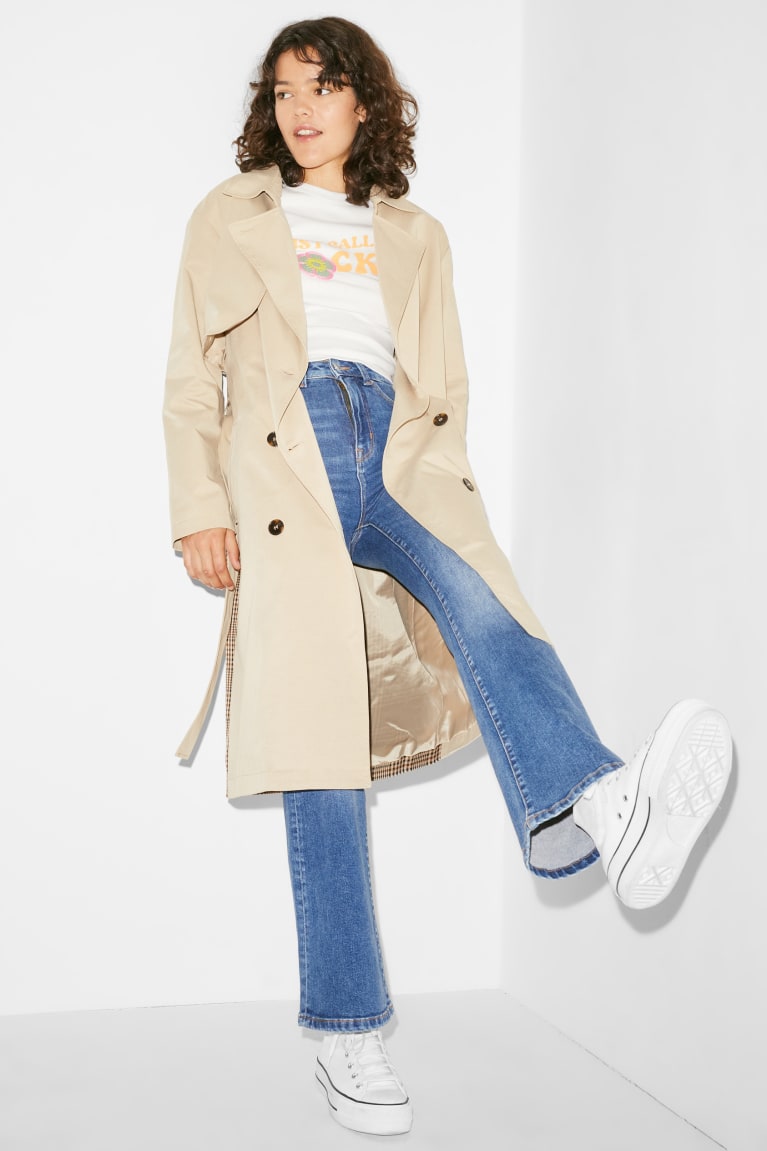 C&A Clockhouse Trench Naisten Takit Beige | 81NFJKGHP