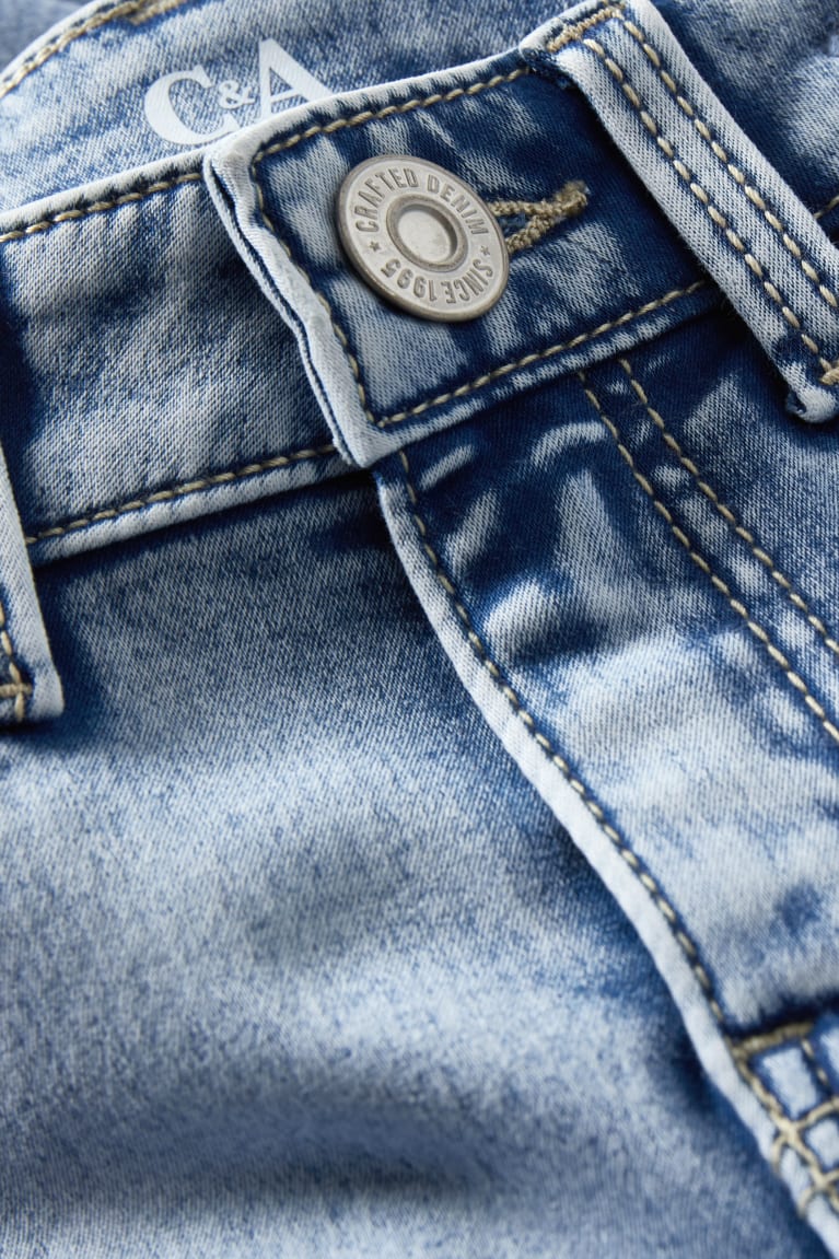 C&A Denim Bermuda Tytön Farkut Sininen Vaaleansininen | 02SUZENCD