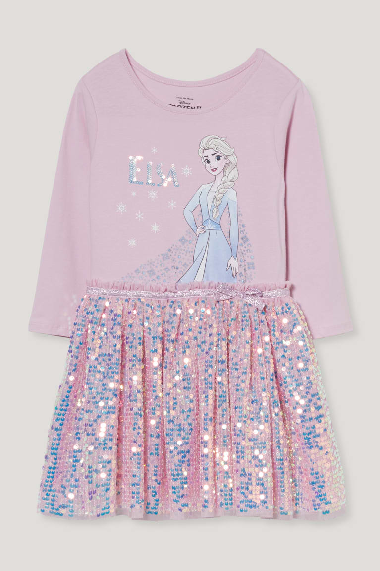 C&A Frozen Shiny Tytön Mekko Pinkki | 45APJKMYZ