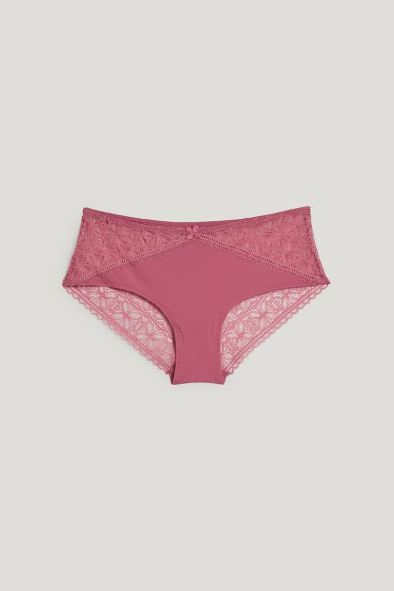 C&A Hipster Briefs Lycra® Naisten Alusvaatteet Pinkki | 48FBJAKXS