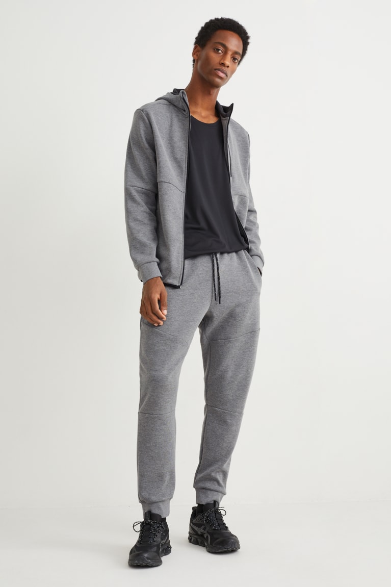 C&A Joggers Miesten Suorat Housut Harmaat | 78YSZDPXF