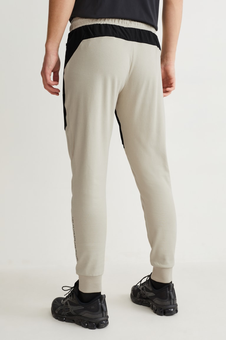 C&A Joggers Miesten Suorat Housut Mustat Beige | 03GWVOXPY