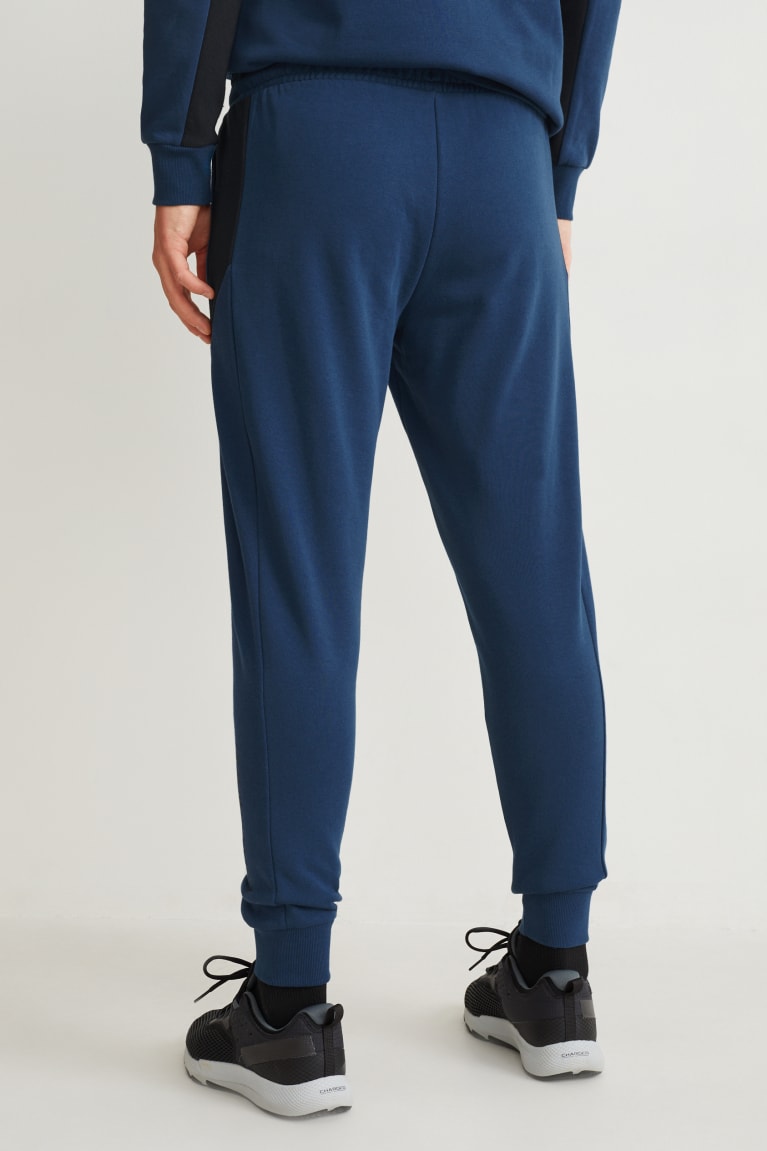 C&A Joggers Miesten Suorat Housut Tummansininen | 39OYGXVNP