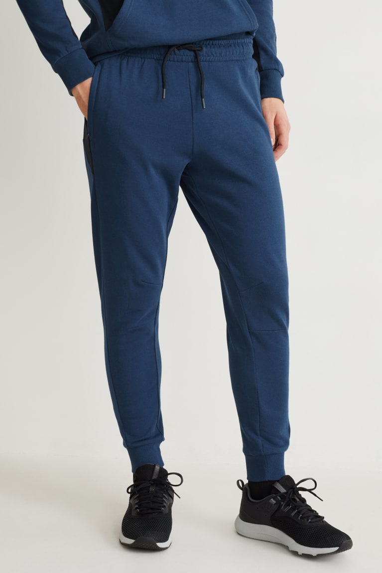 C&A Joggers Miesten Suorat Housut Tummansininen | 39OYGXVNP