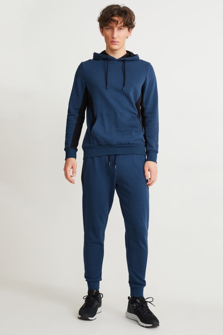 C&A Joggers Miesten Suorat Housut Tummansininen | 39OYGXVNP