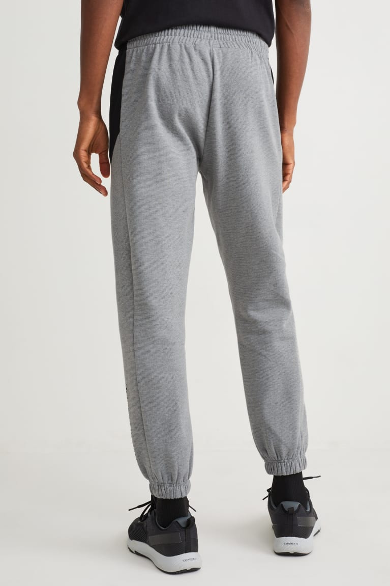 C&A Joggers Miesten Suorat Housut Vaaleanharmaat | 32RYCGIOD