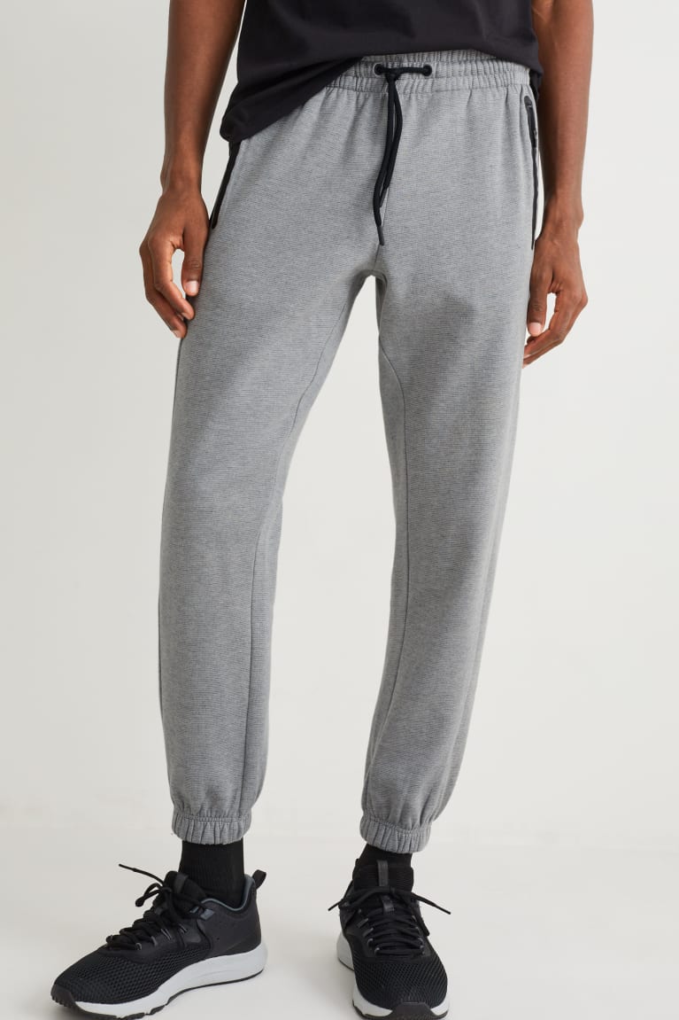 C&A Joggers Miesten Suorat Housut Vaaleanharmaat | 32RYCGIOD