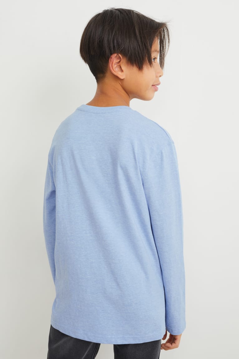 C&A Long Sleeve Poikien Topit Vaaleansininen | 14SIHFNQL