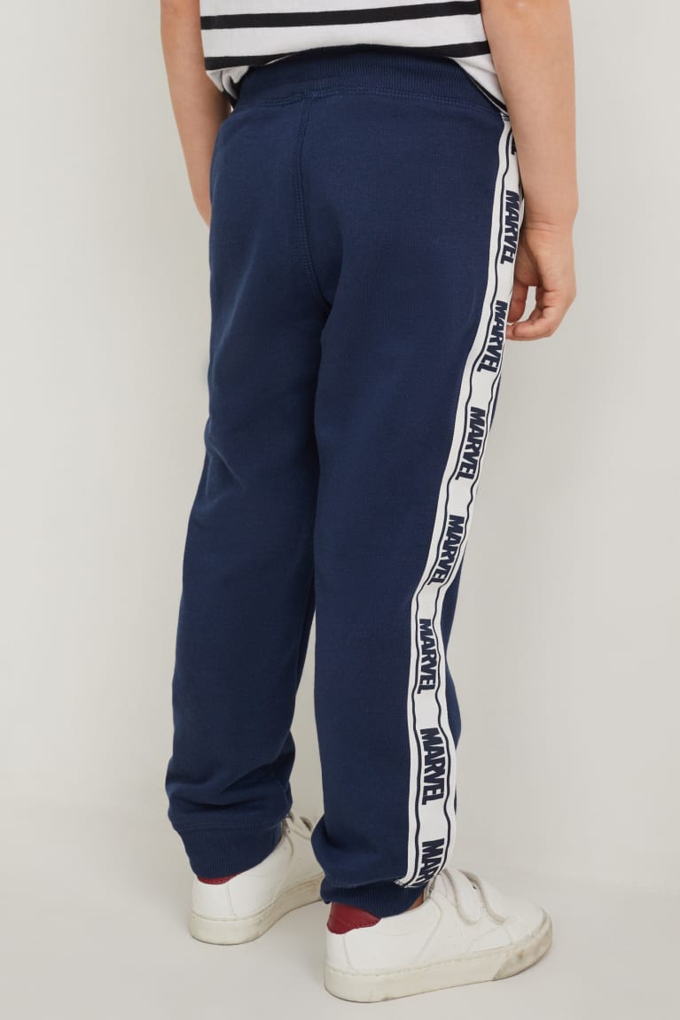 C&A Marvel Joggers Poikien Suorat Housut Tummansininen | 54VFCEZDH