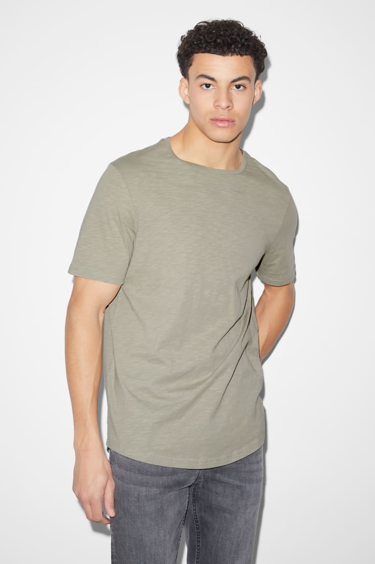 C&A Miesten T Paidat Khaki | 18RGCLTPS