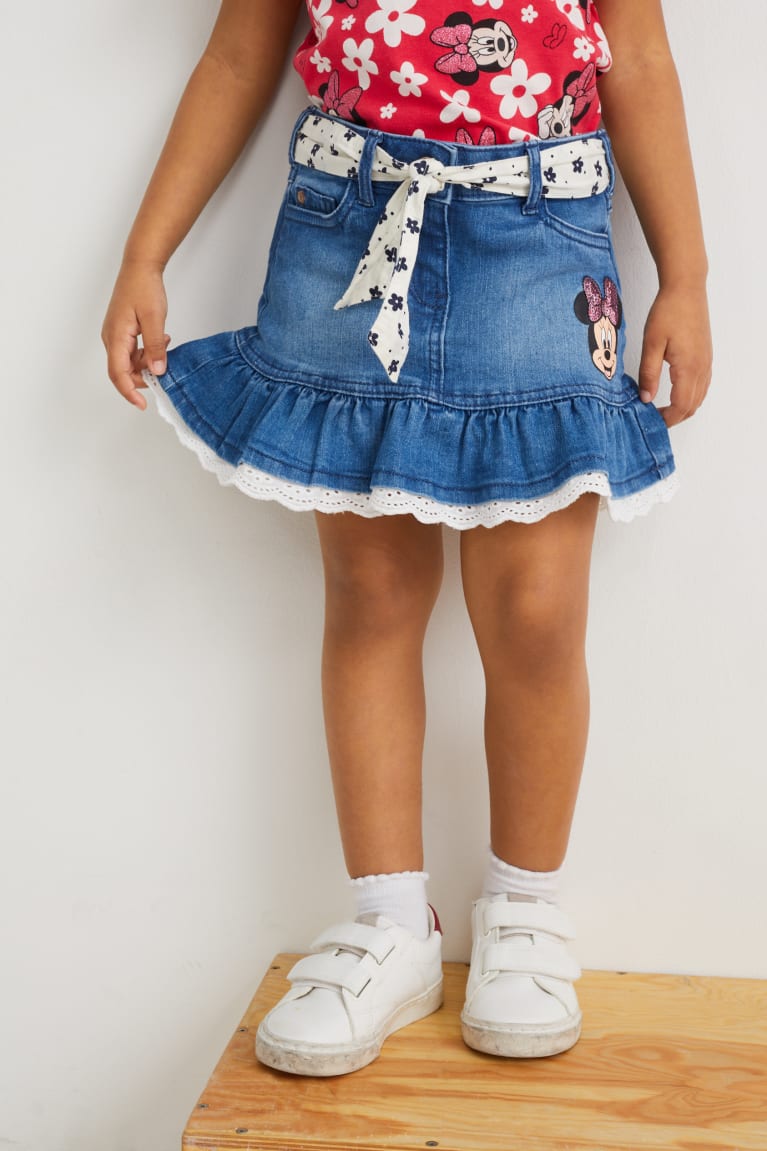 C&A Minnie Mouse Denim Tytön Hameet Sininen | 64XCPAHFK