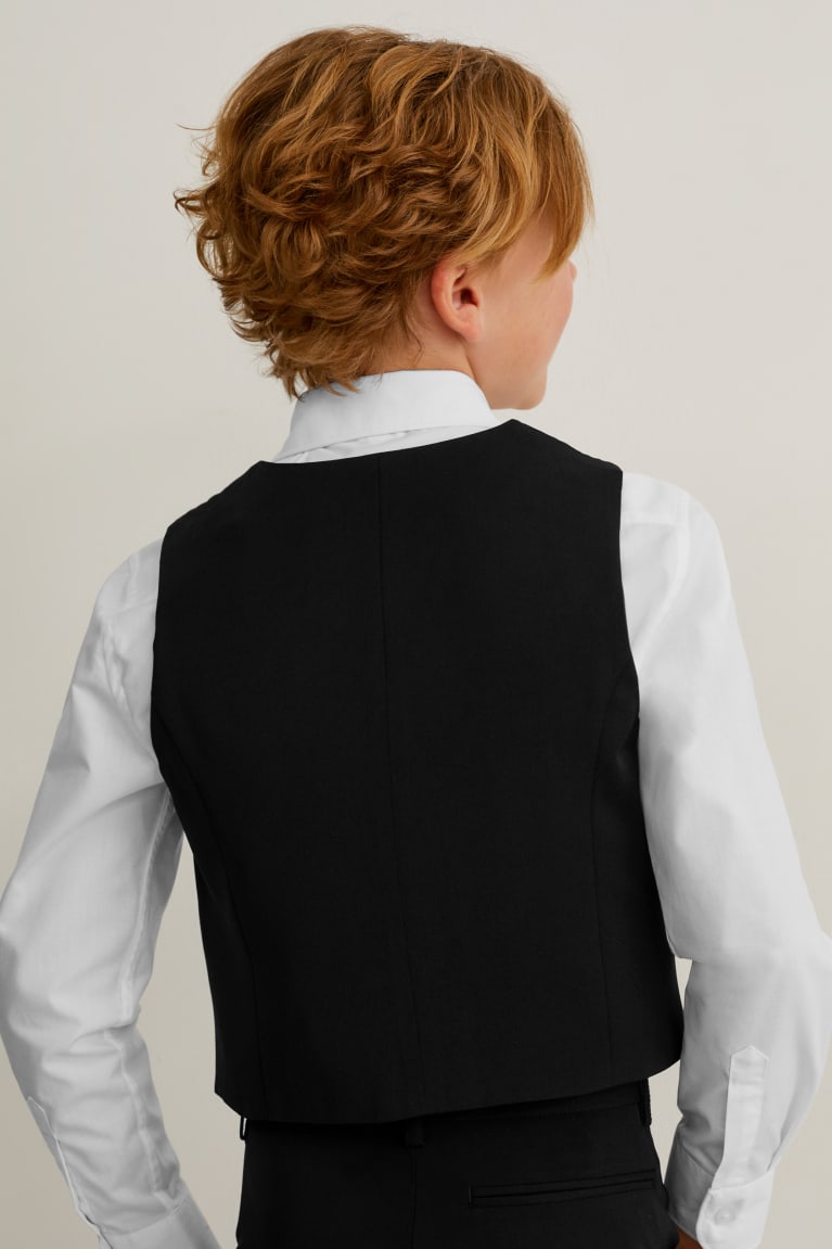 C&A Mix-and-match Suit Waistcoat Tytön Takki Mustat | 09OMWZKIY