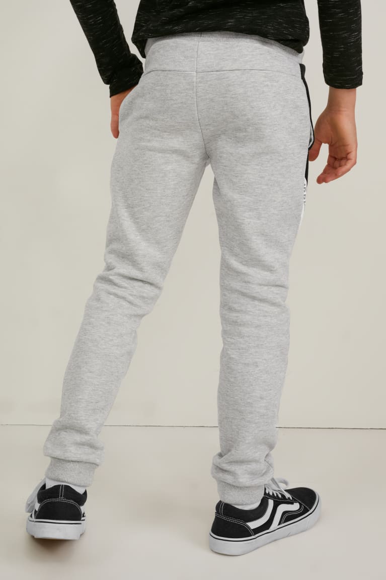 C&A Multipack Of 2 Joggers Poikien Suorat Housut Mustat | 57QWTKHUB