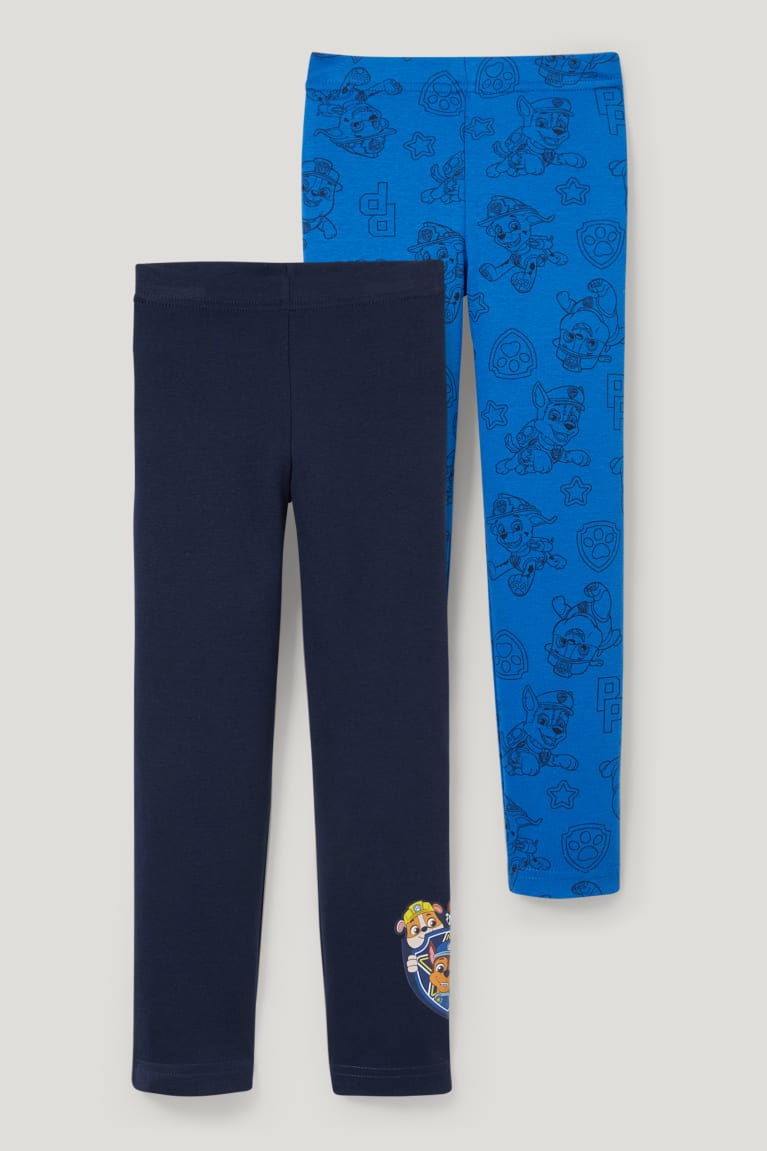 C&A Multipack Of 2 Paw Patrol Long Pants Organic Puuvilla Poikien Alusvaatteet Tummansininen | 67SDELXAK