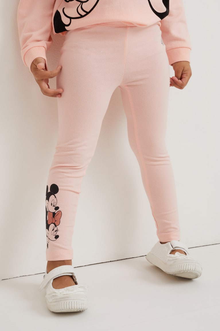 C&A Multipack Of 3 Minnie Mouse Leggings Tytön Suorat Housut Tummansininen | 49TLINQVE