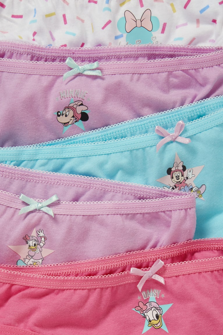 C&A Multipack Of 7 Disney Briefs Organic Puuvilla Tytön Alusvaatteet Multicoloured | 75HEVGAPZ