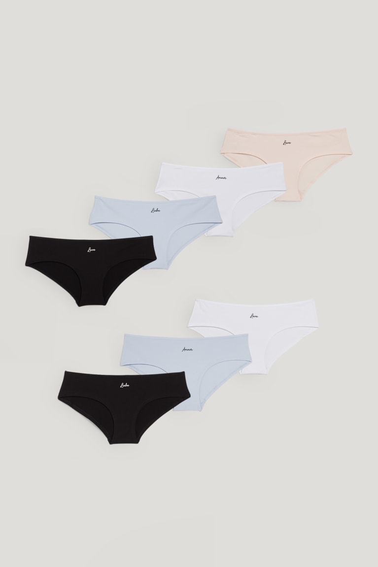 C&A Multipack Of 7 Hipster Briefs Naisten Alusvaatteet Mustat | 52XHKEZBO