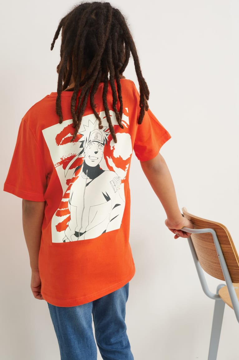 C&A Naruto Sleeve Poikien T Paidat Oranssi | 94HOZYJQB