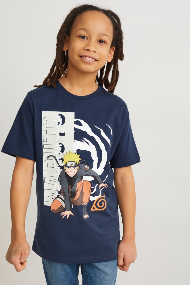 C&A Naruto Sleeve Poikien T Paidat Tummansininen | 80TFYVOMG