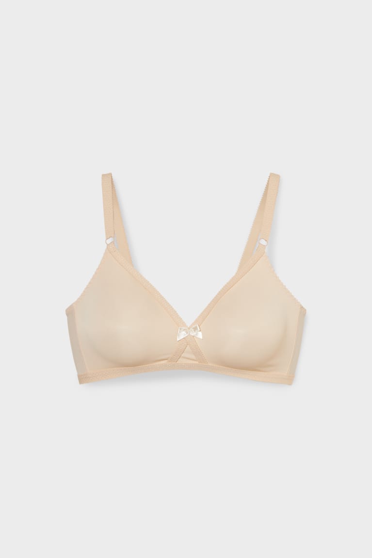 C&A Non-wired Bra Naisten Alusvaatteet Beige | 54YTXRPVO