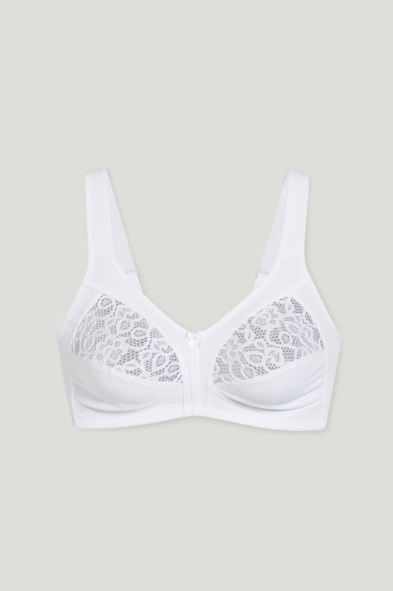 C&A Non-wired Minimiser Bra Naisten Alusvaatteet Valkoinen | 45KCDMEOW