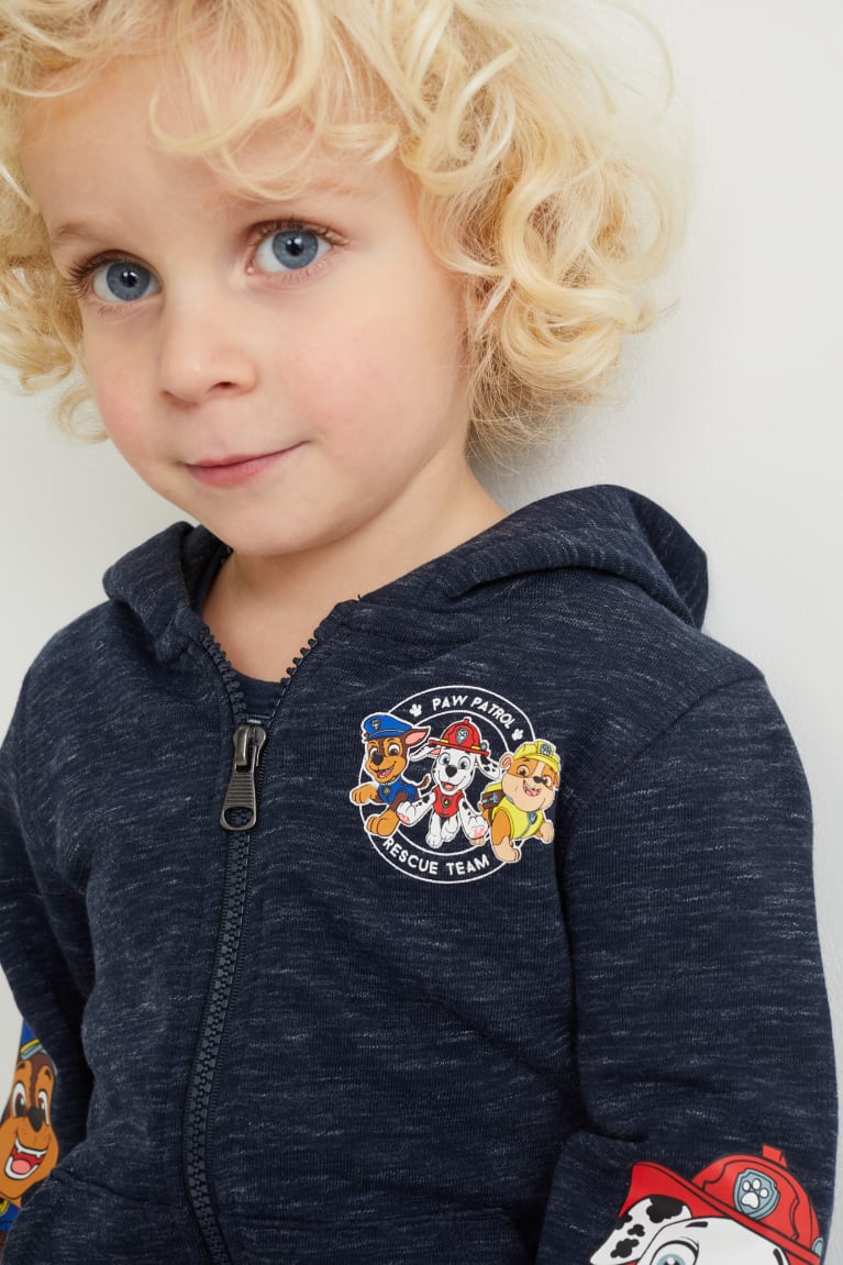 C&A Paw Patrol Set Zip-through And Joggers 2 Piece Poikien Suorat Housut Tummansininen | 49NJOCIBF