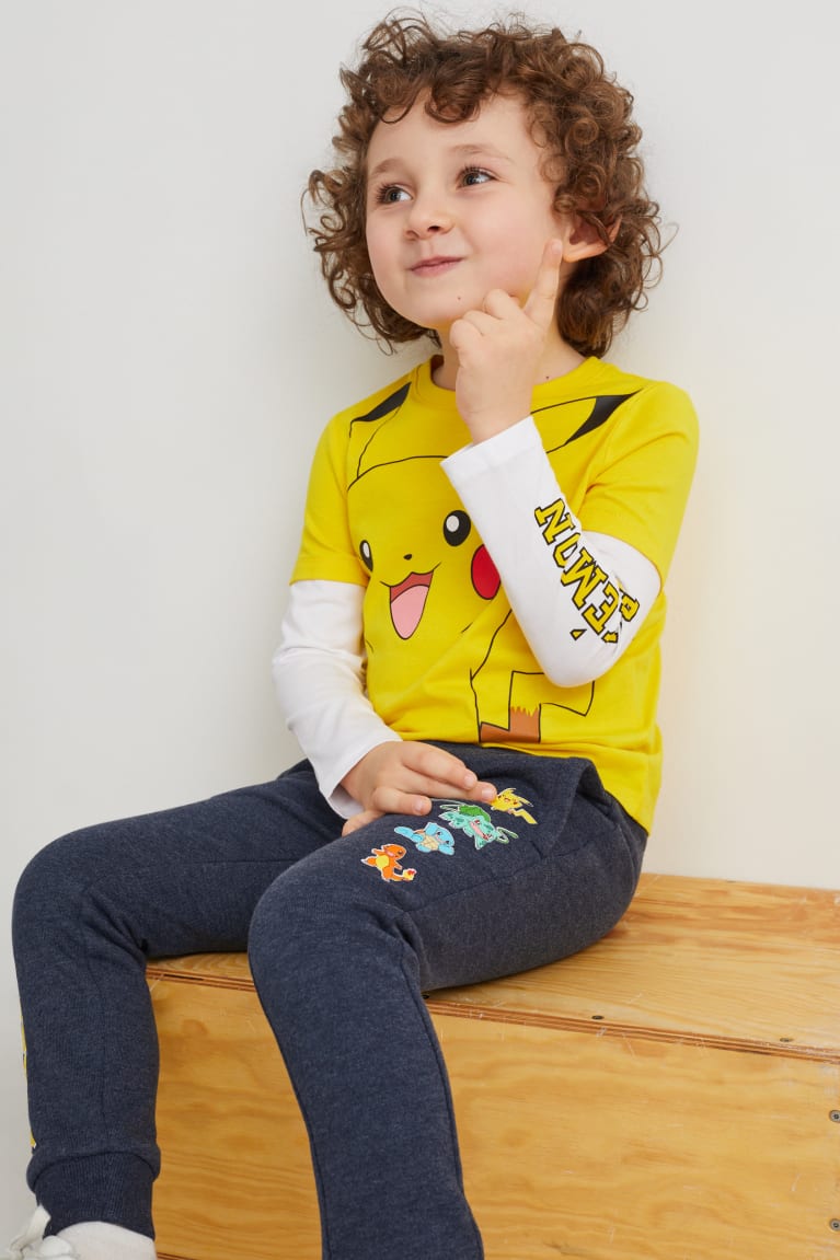 C&A Pokémon Long Sleeve Poikien Topit Keltainen | 24ZOWNPFI