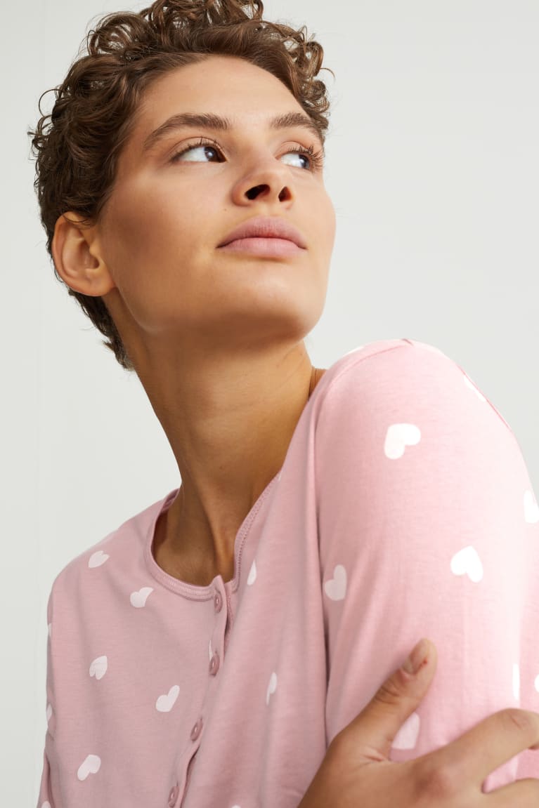 C&A Pyjamas Patterned Naisten Yöasut Pinkki | 46KGSALWB