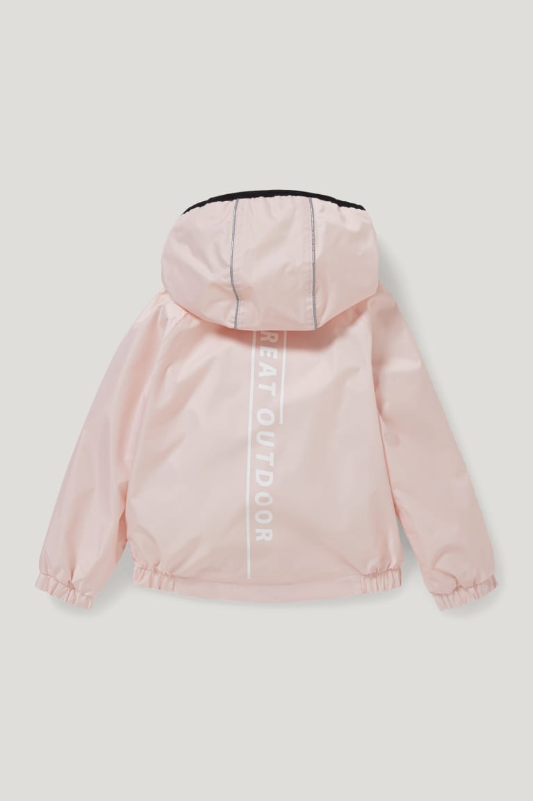 C&A Rain With Hood Tytön Takki Pinkki | 52CEAOJKX