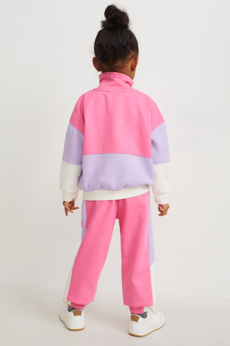 C&A Set And Joggers 2 Piece Tytön Puserot Pinkki | 23XPHWOSN