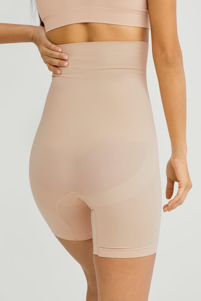 C&A Shaping Pants Seamless Naisten Alusvaatteet Beige | 71ZHFORUC