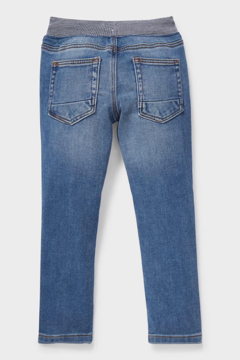 C&A Slim Jog Denim Organic Puuvilla Poikien Farkut Sininen Vaaleansininen | 59PLMCAEW