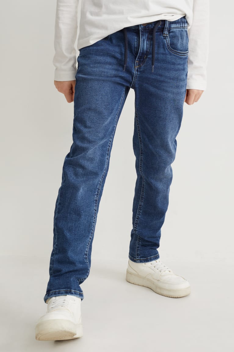 C&A Slim Jog Denim Poikien Farkut Sininen | 01KMZPCSD