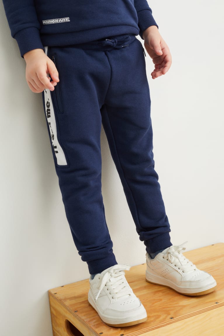 C&A Super Mario Joggers Poikien Suorat Housut Tummansininen | 86CVJFKHB