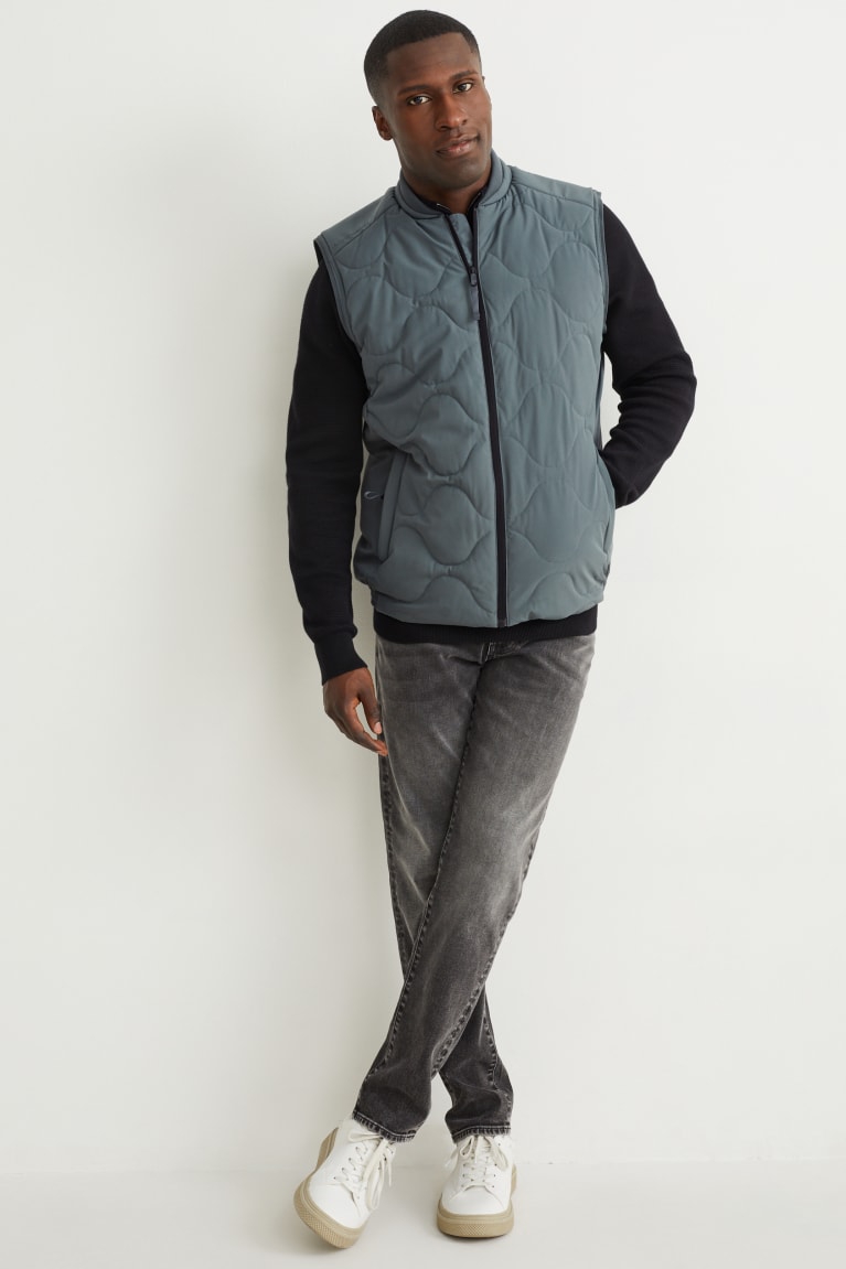 C&A Technical Gilet 4 Way Stretch Miesten Takki Tummanvihreä | 95VSHXBDN