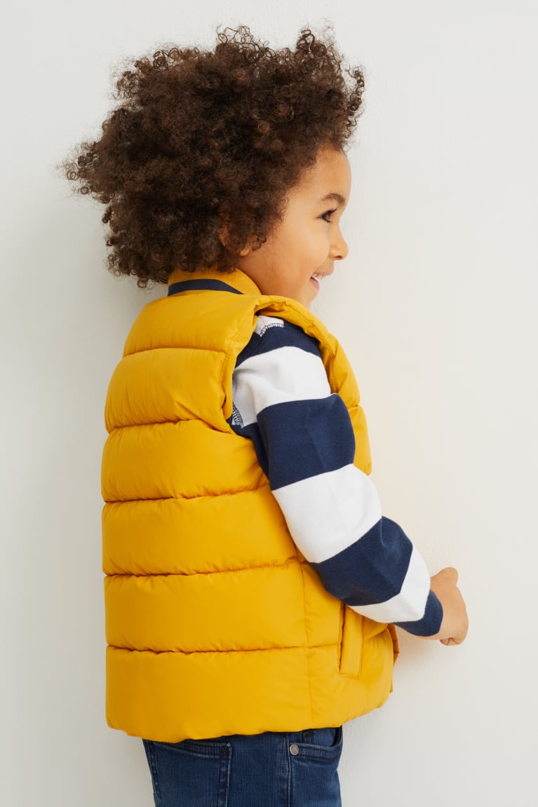 C&A Tikattu Gilet Recycled Tytön Takki Keltainen | 83DLQSICF