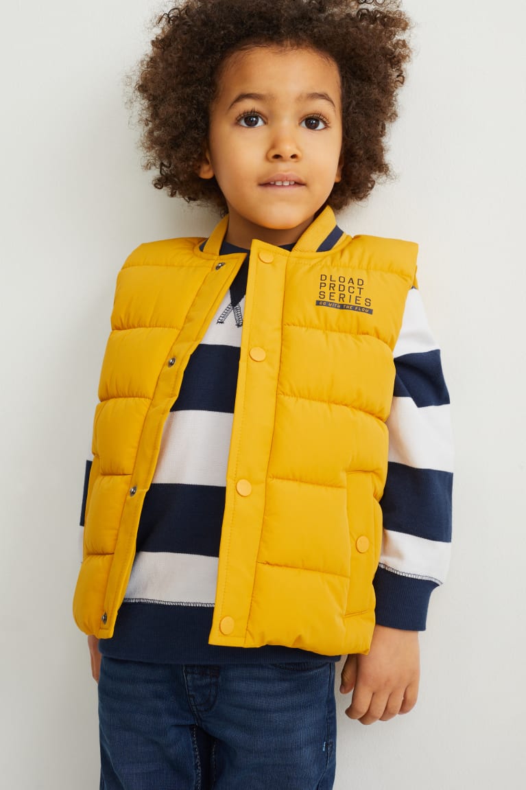 C&A Tikattu Gilet Recycled Tytön Takki Keltainen | 83DLQSICF